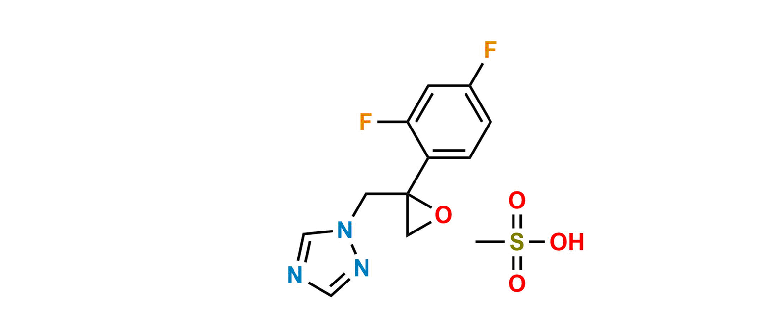 Fluconazole EP Impurity G (methanesulfonate salt)